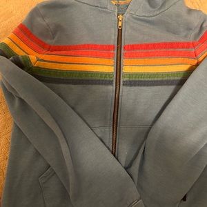 Aviator Nation Blue Zip Up NWOT